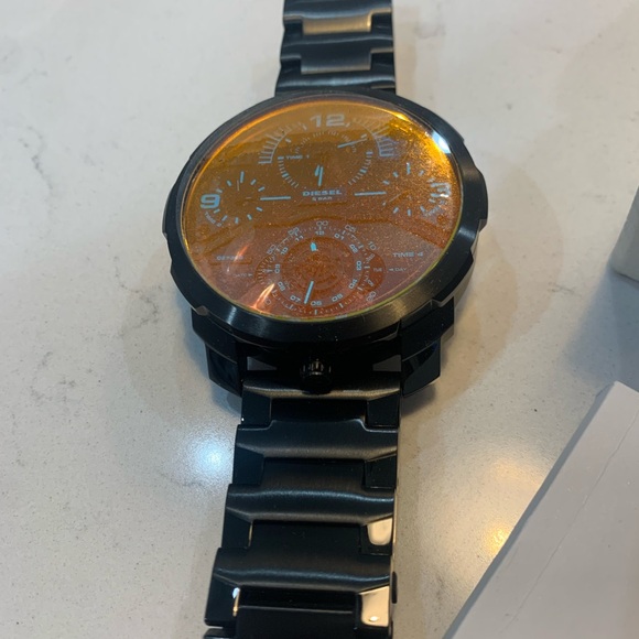 Diesel Black Multi-Dial Watch - Picture 6 of 11